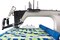 Q'nique 19X - Elite Quilting Machine and Q-Zone Hoop Quilting Frame